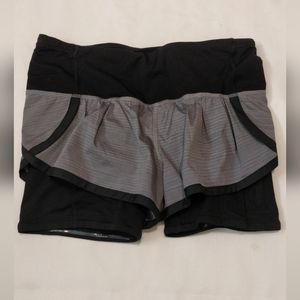 Lululemon shorts with overskirt